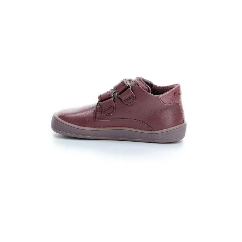 Bundgaard Blake Strap Tex Dark Rose dunkelrosa Barfuß-Halbschuhe