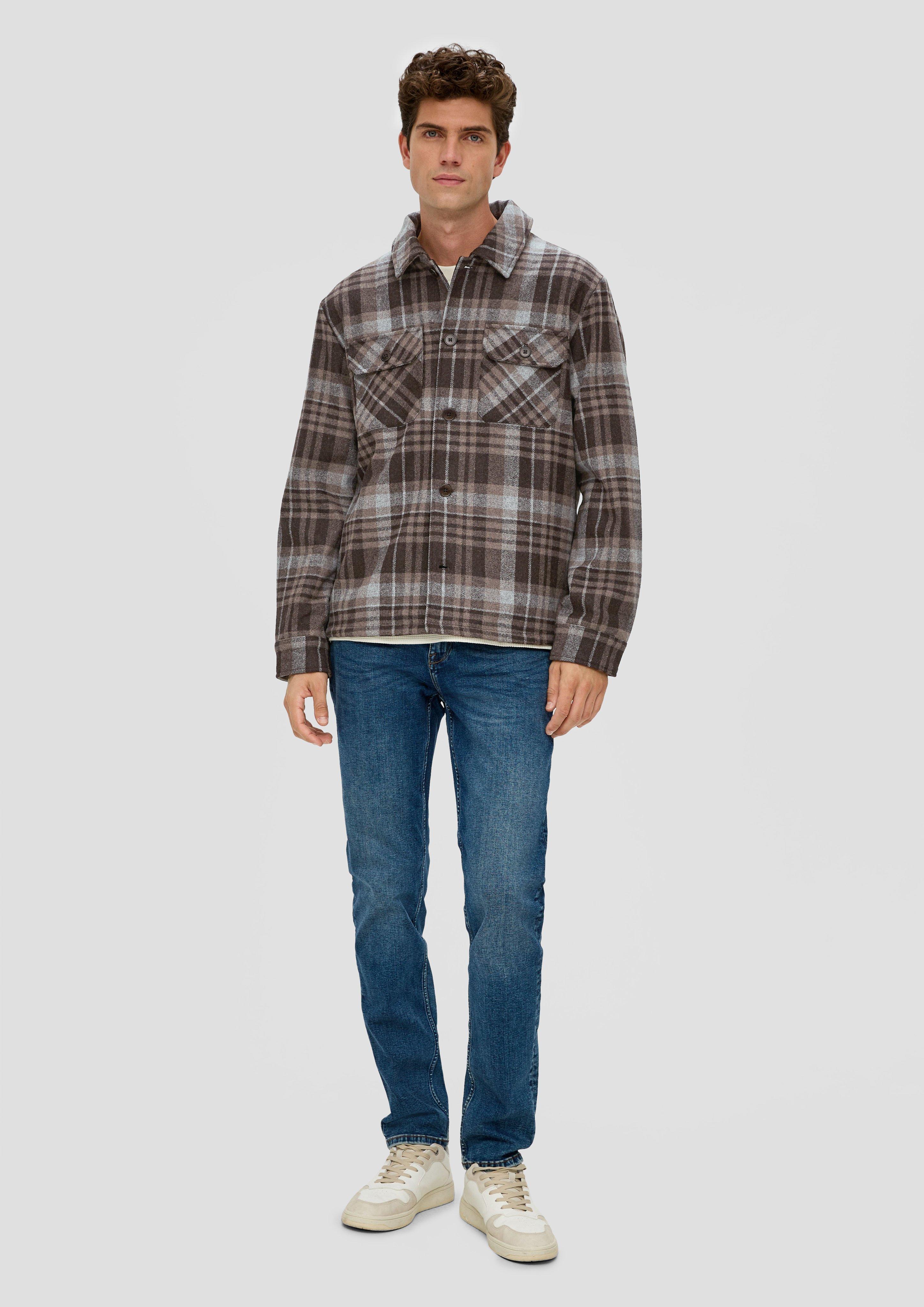 Hemdjacke mit Taftfutter  2116715-86N4