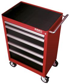Erro 1714005 Elite vozík s 5 zásuvkami, guľôčkové ložisko
