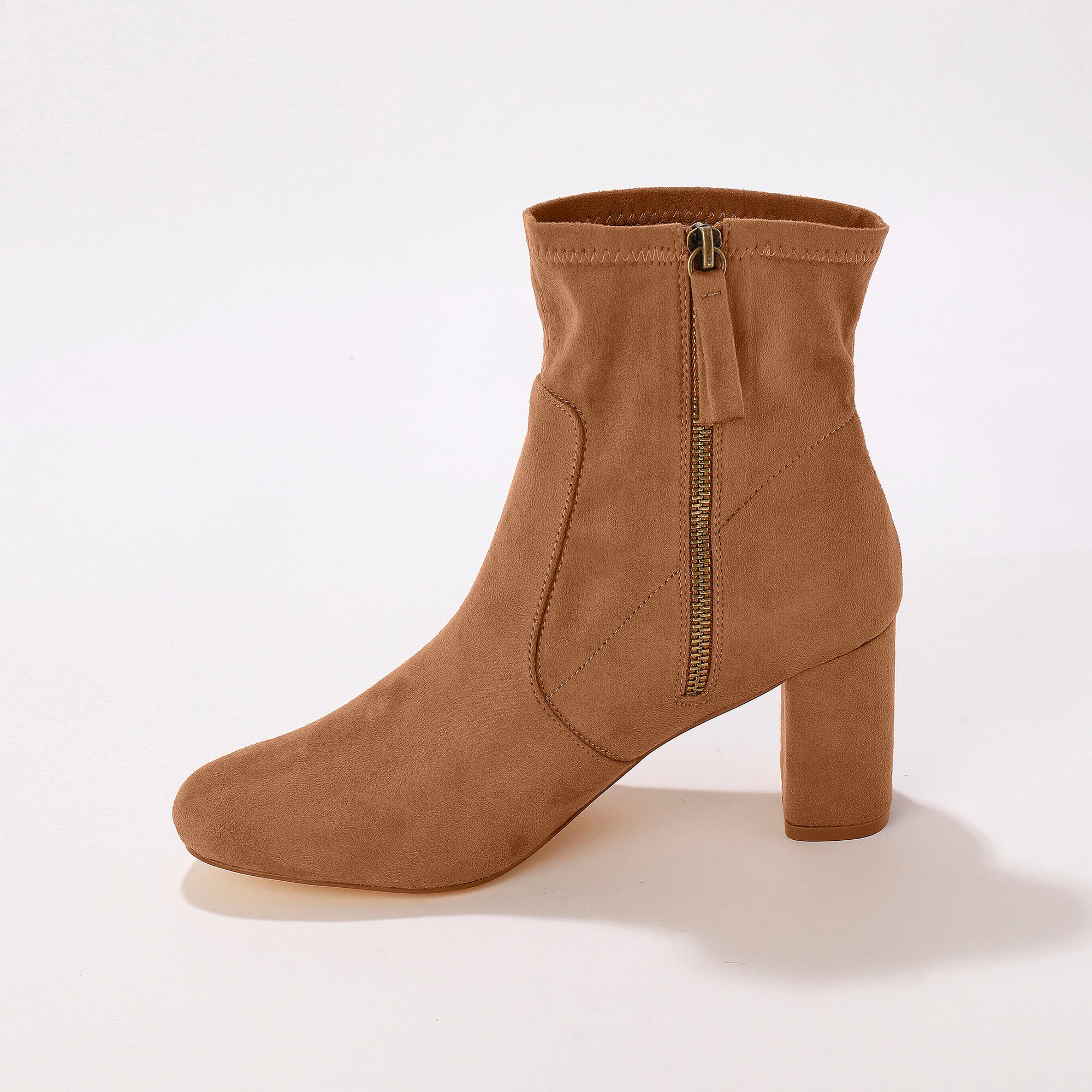 Boots effet chaussettes