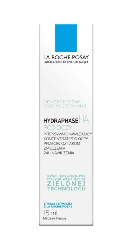 La Roche-Posay Hydraphase Intense Ενυδατικό τζελ ματιών κατά του πρηξίματος