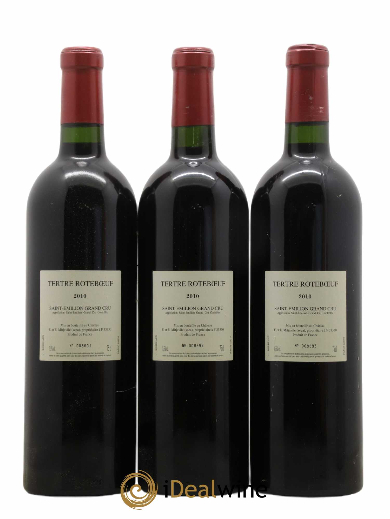 Château Tertre Roteboeuf  2010 - Lot de 6 Bouteilles
