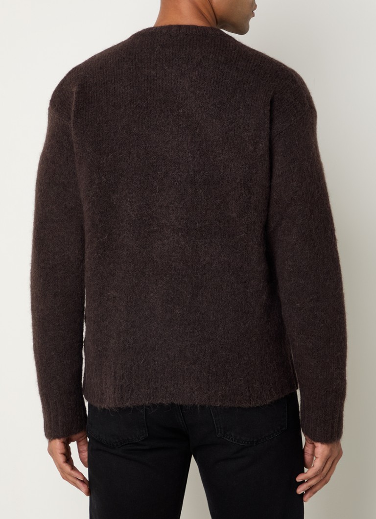 OLAF Chunky knit sweater in alpaca wool blend