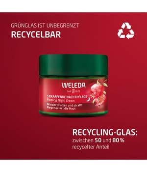 Weleda Granatapfel & Maca-Peptide Straffende Nachtpflege Nachtcreme-40 ml