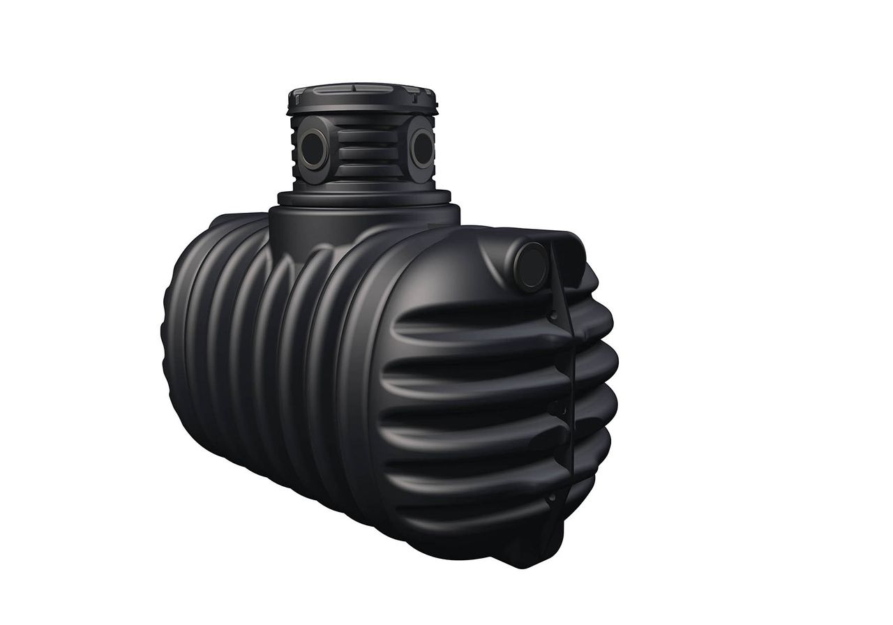 4rain COMPACT Erdtank-Paket 1.600 Liter Garten-Comfort