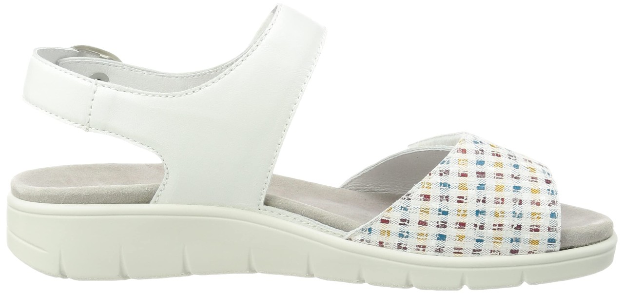 SEMLER Klassische Sandalen weiss