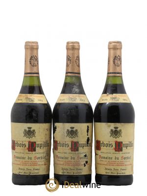 Arbois Pupillin Domaine Du Sorbief 1982 - Lot de 3 Bouteilles