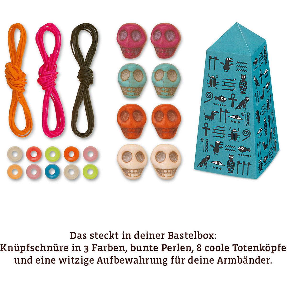 Bastelbox Armbänder knüpfen