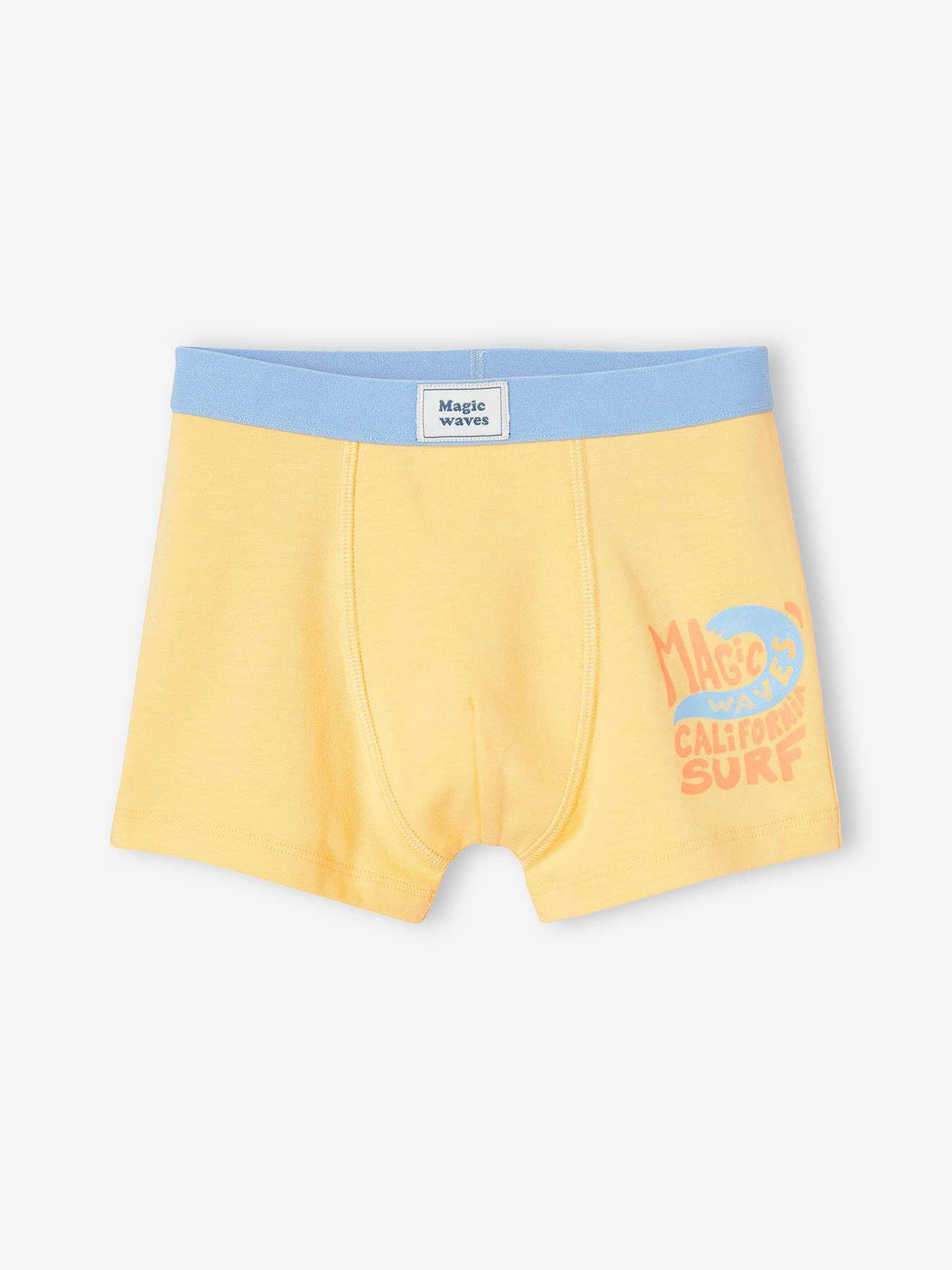 Vertbaudet 5er-Pack Jungen Boxershorts - gelb
