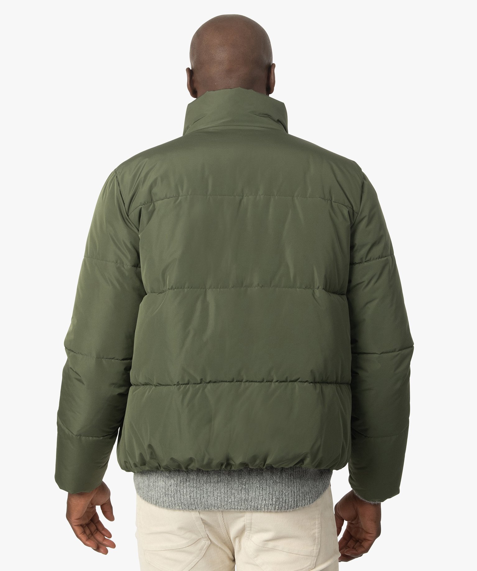 Blouson matelassé homme avec col montant | GEMO