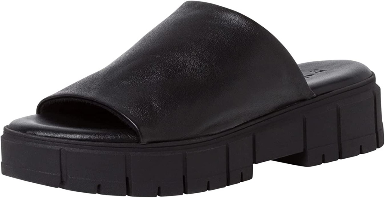 TAMARIS Klassische Sandalen schwarz Da.-Pantolette