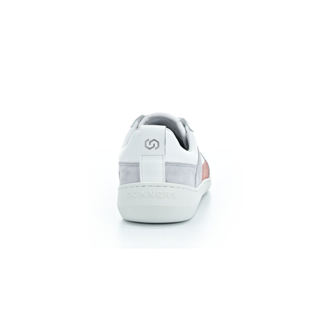 Skinners Oldschooler Leather Pink/White Barfußsneakers