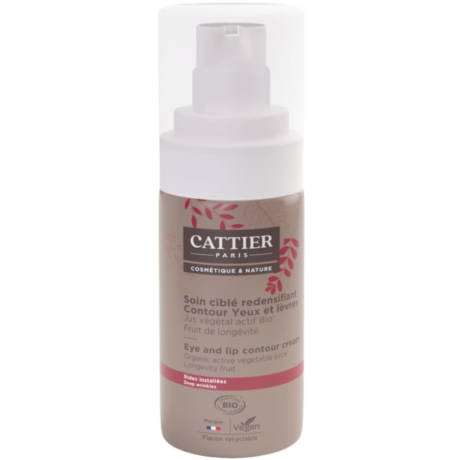 Cattier Soin Ciblé Redensifiant Contour Yeux et Lèvres 15 ml