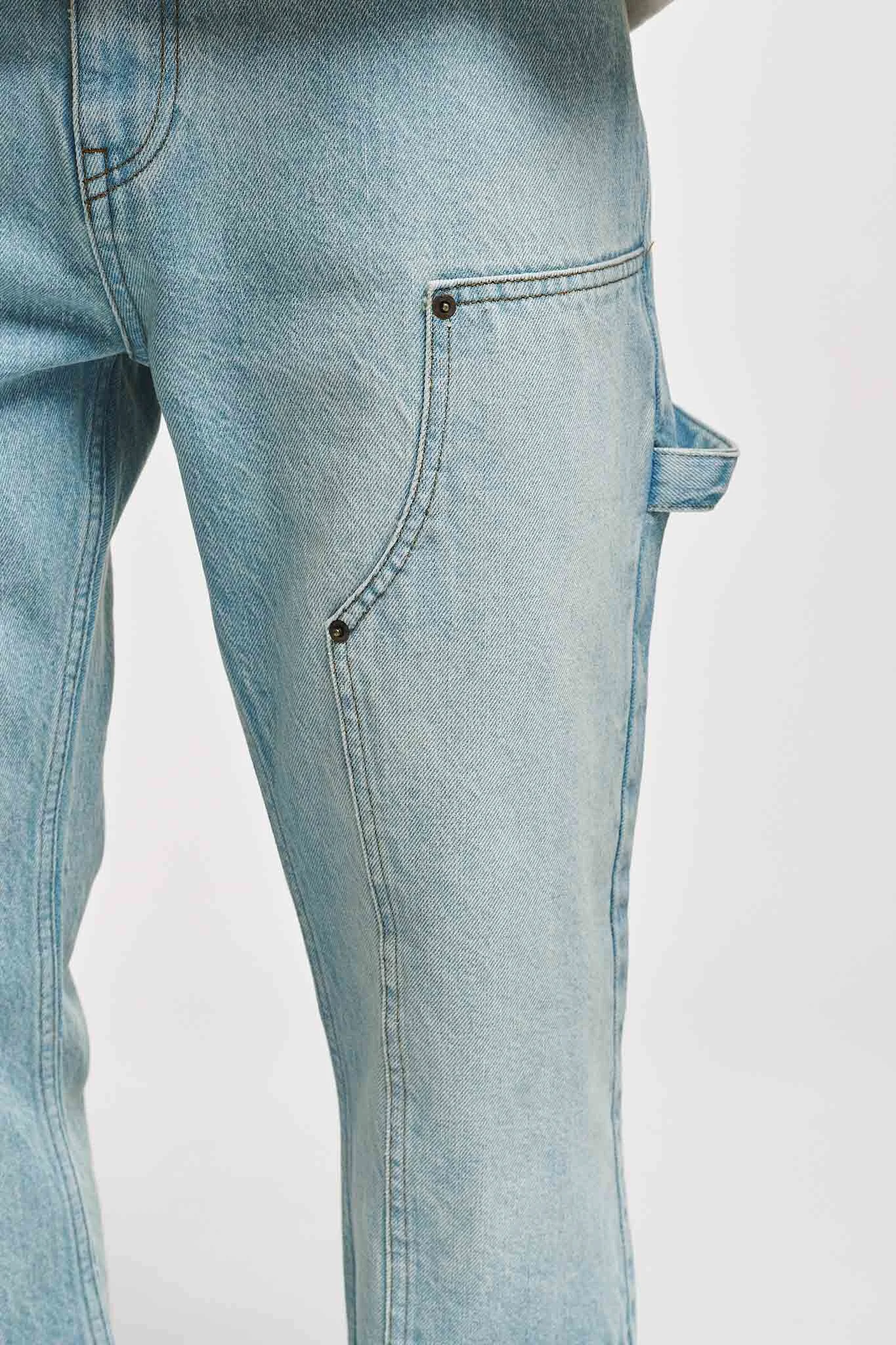 2Y Studios HALDOR CARPENTER STRAIGHT - Vaqueros pitillo