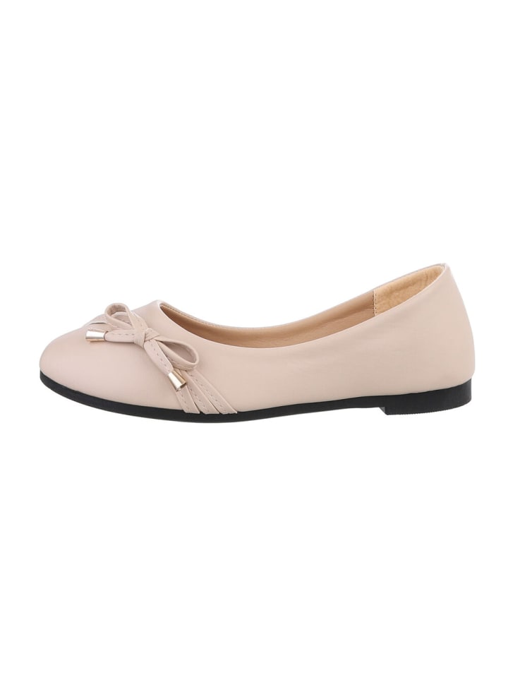 Ital-Design Ballerina in Beige günstig kaufen