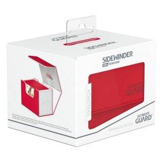 Ultimate Guard Sidewinder 100+ XenoSkin Synergie - Rot/Weiß