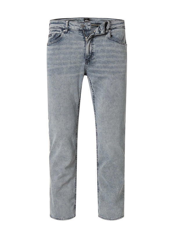 BOSS Black, Jeans Delaware, Slim Fit, Baumwolle T400®, pastellgrau