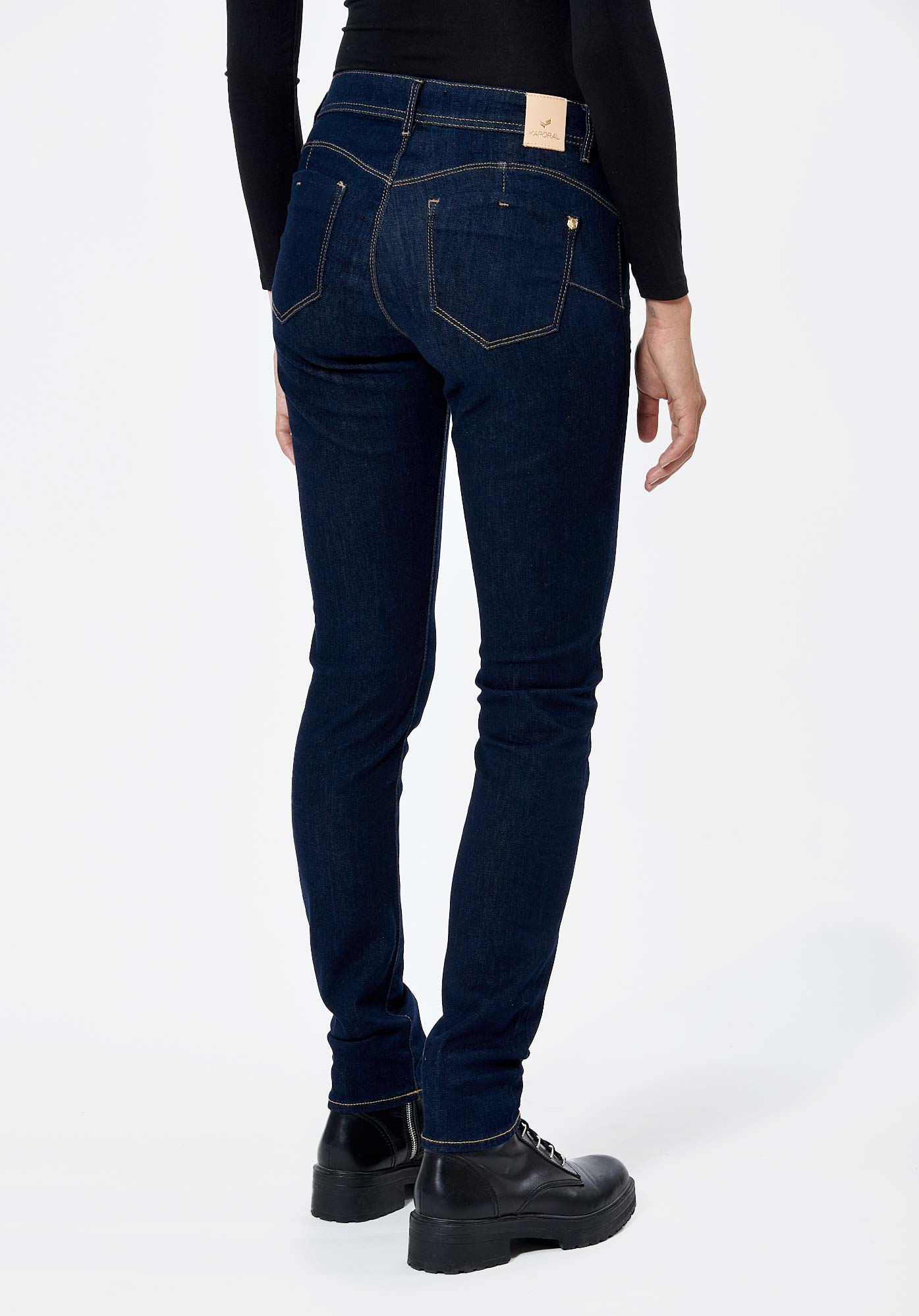 LOCKK  Jean brut slim Femme