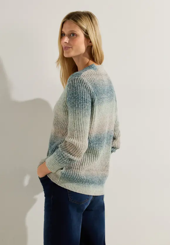 CECIL Cardigan mit Farbverlauf