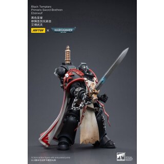 Warhammer 40k Actionfigur: Black Templars Primaris Sword Brethren Eberwulf