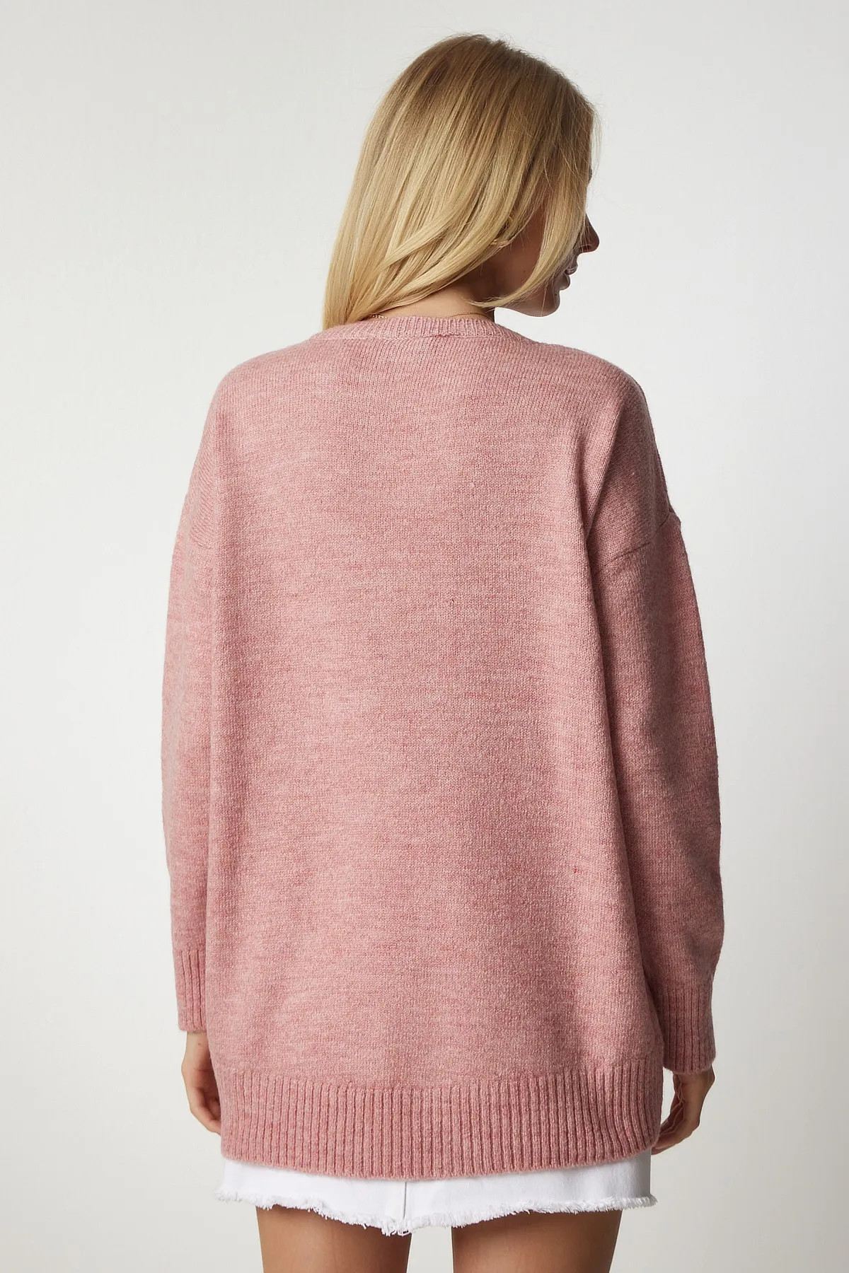 Happiness İstanbul  Pullover - Orange - Oversized