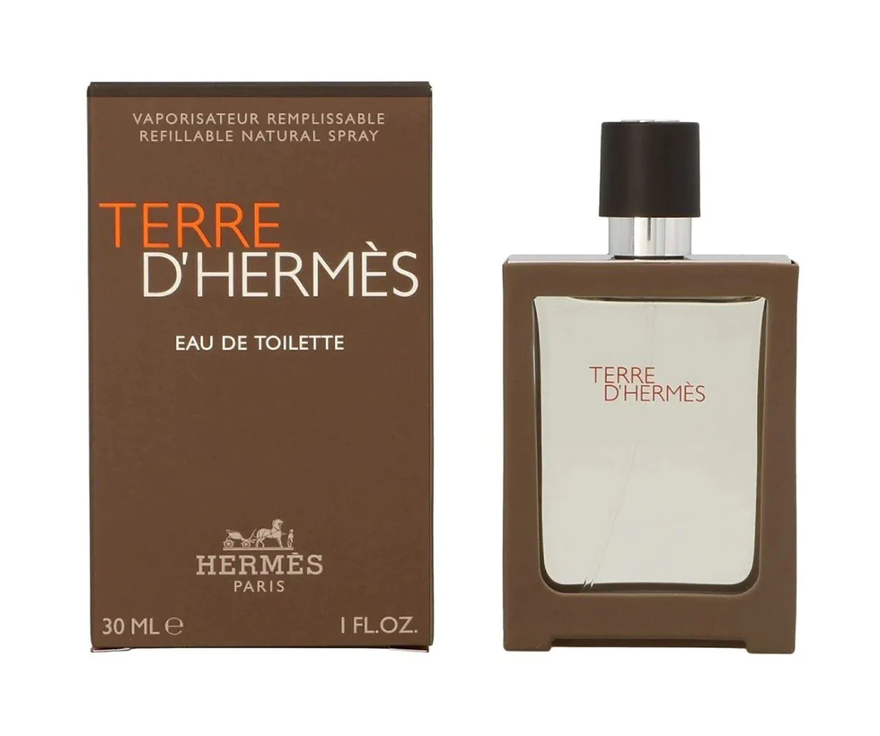 Hermes Terre D'Hermes - eau de toilette til mænd, genopfyldelig 30ml