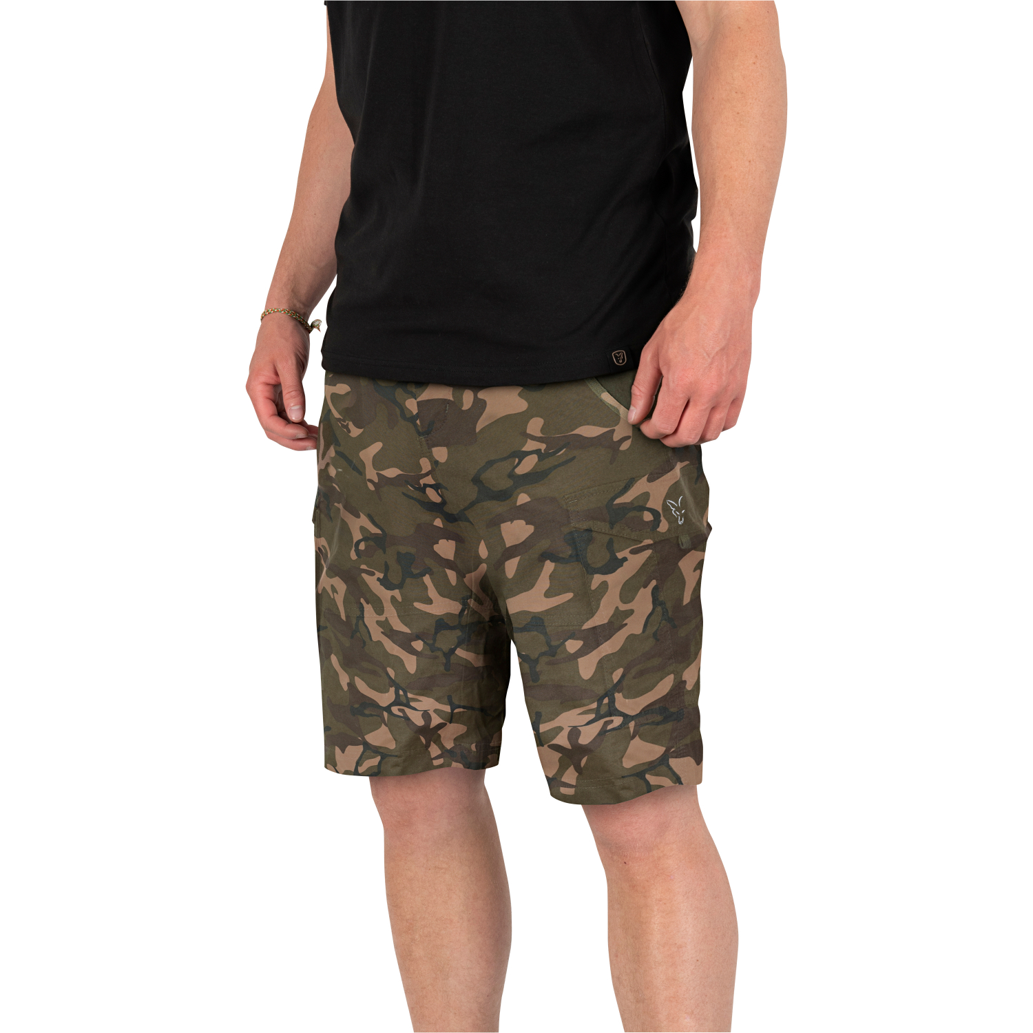 Fox Carp Herren Camo Shorts
