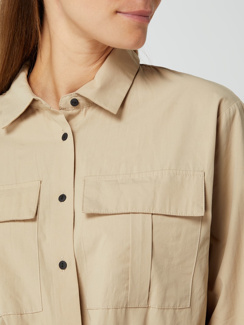 Jumpsuit aus Baumwolle Modell 'Kanta' in sand