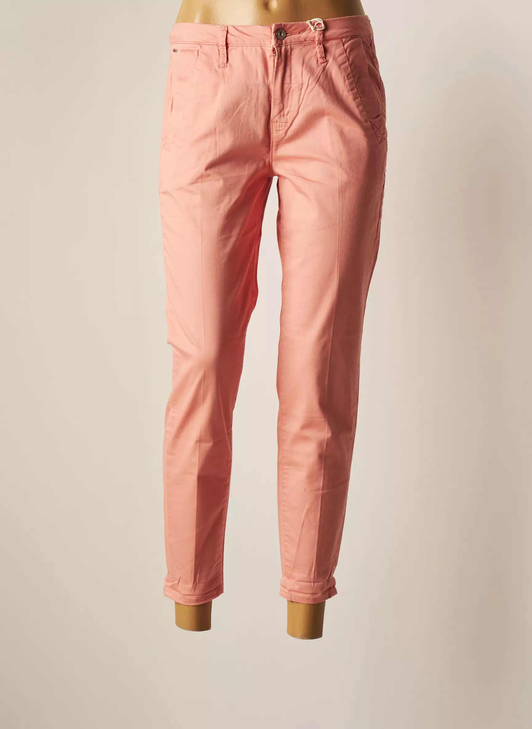 G Star Pantalon7 8 Femme couleur rose