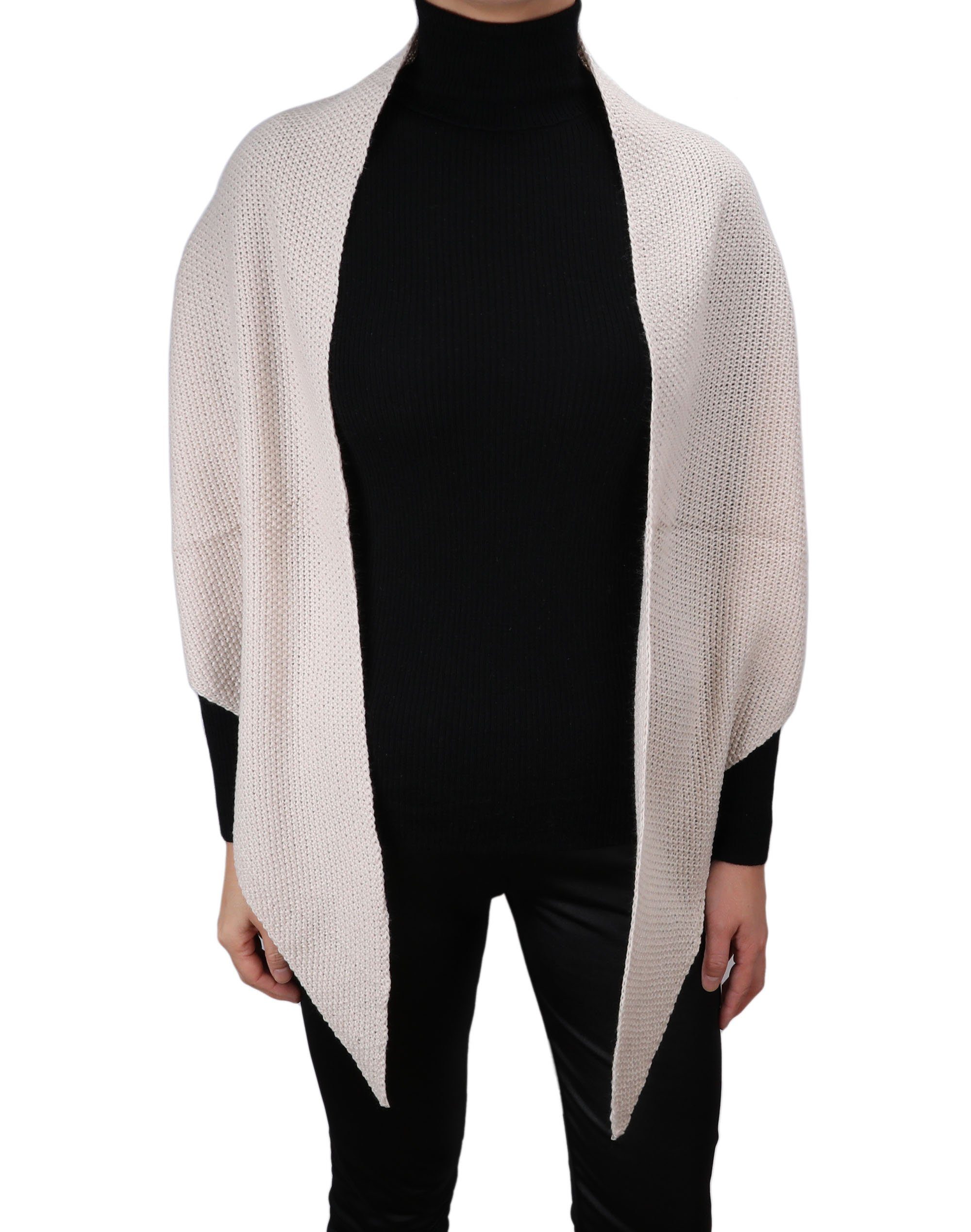 irisaa Modetuch Deckenschal Winter Halstuch Lang dreieckstuch 195 * 80cm