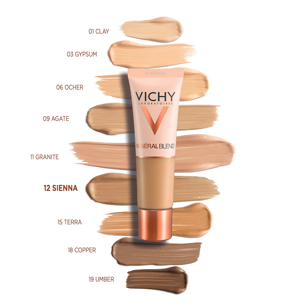 Base de maquillaje hidratante con mezcla mineral - Base de maquillaje líquida