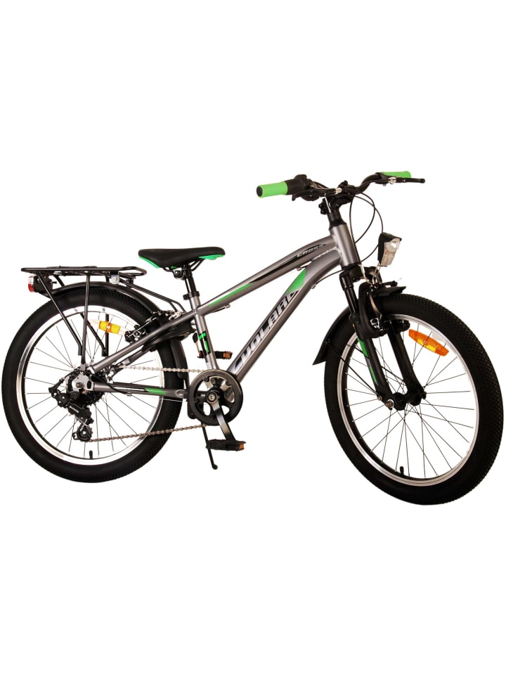 Volare Kinderfahrrad Cross für Jungen 20 Zoll Kinderrad in Dunkelgrau 6 Gänge 6 Jahre günstig kaufen onesize