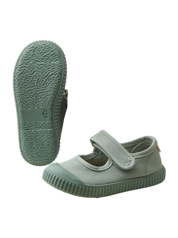 Sterntaler Halbschuh uni in grün günstig kaufen