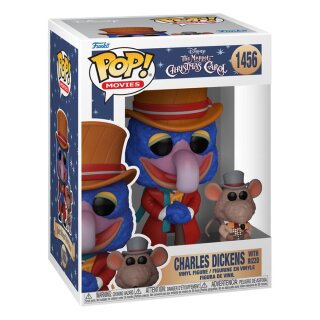 Die Muppets Weihnachtsgeschichte POP! Disney Vinyl Figur - Gonzo w/Rizzo