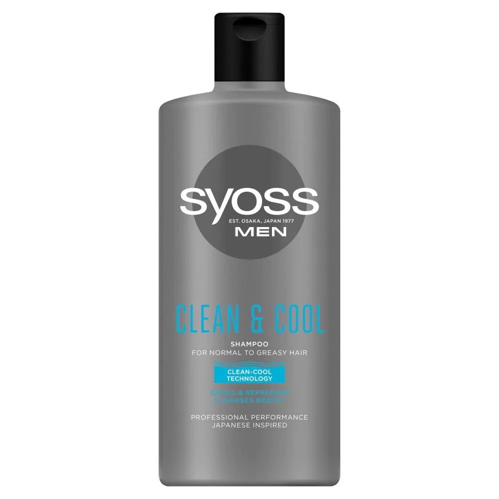 Syoss Men Clean & Cool plaukų šampūnas