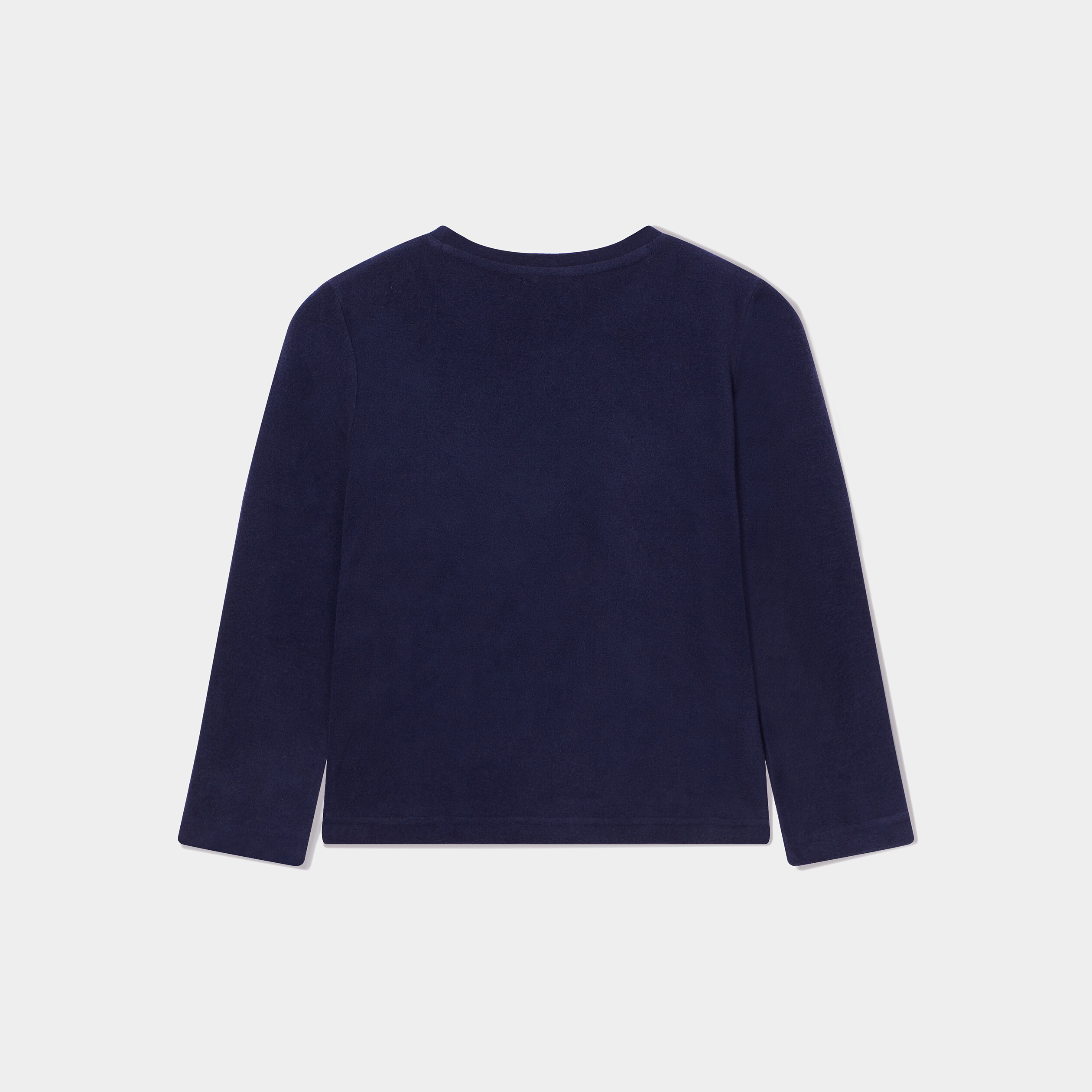 Ensemble pyjama pantalon 2 pièces bleu marine garçon | La Halle