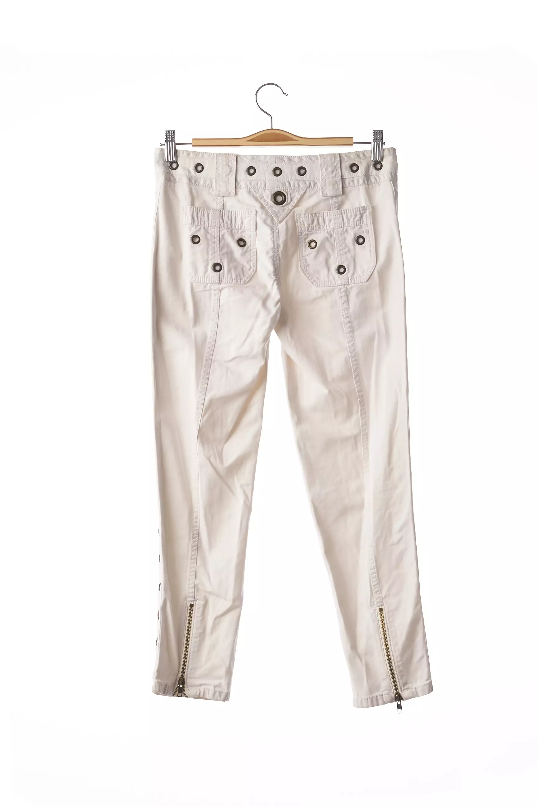 Marc Jacobs Pantalon7 8 Femme couleur blanc