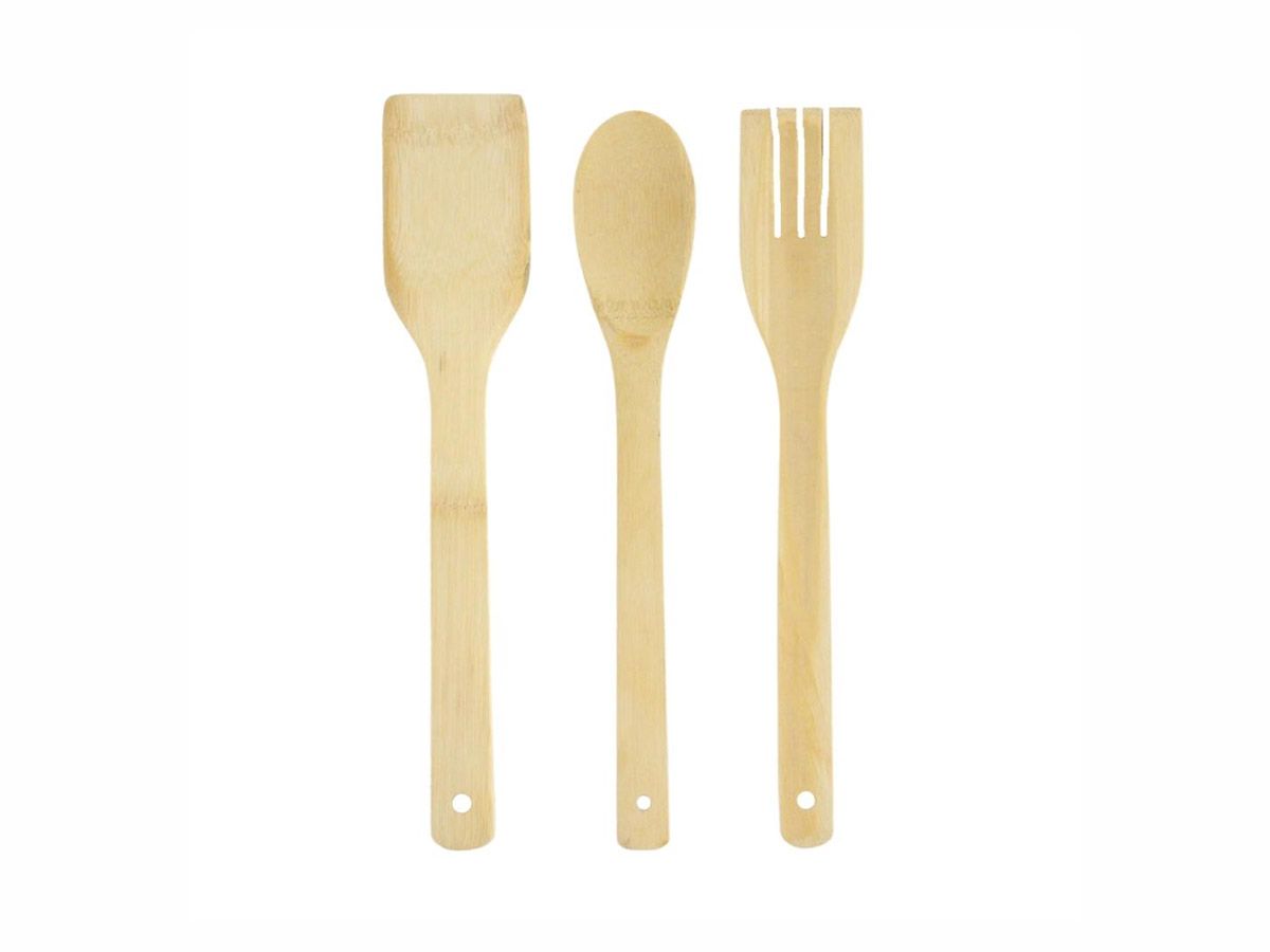 Orange85 3-teiliges Bambus Spachtelset