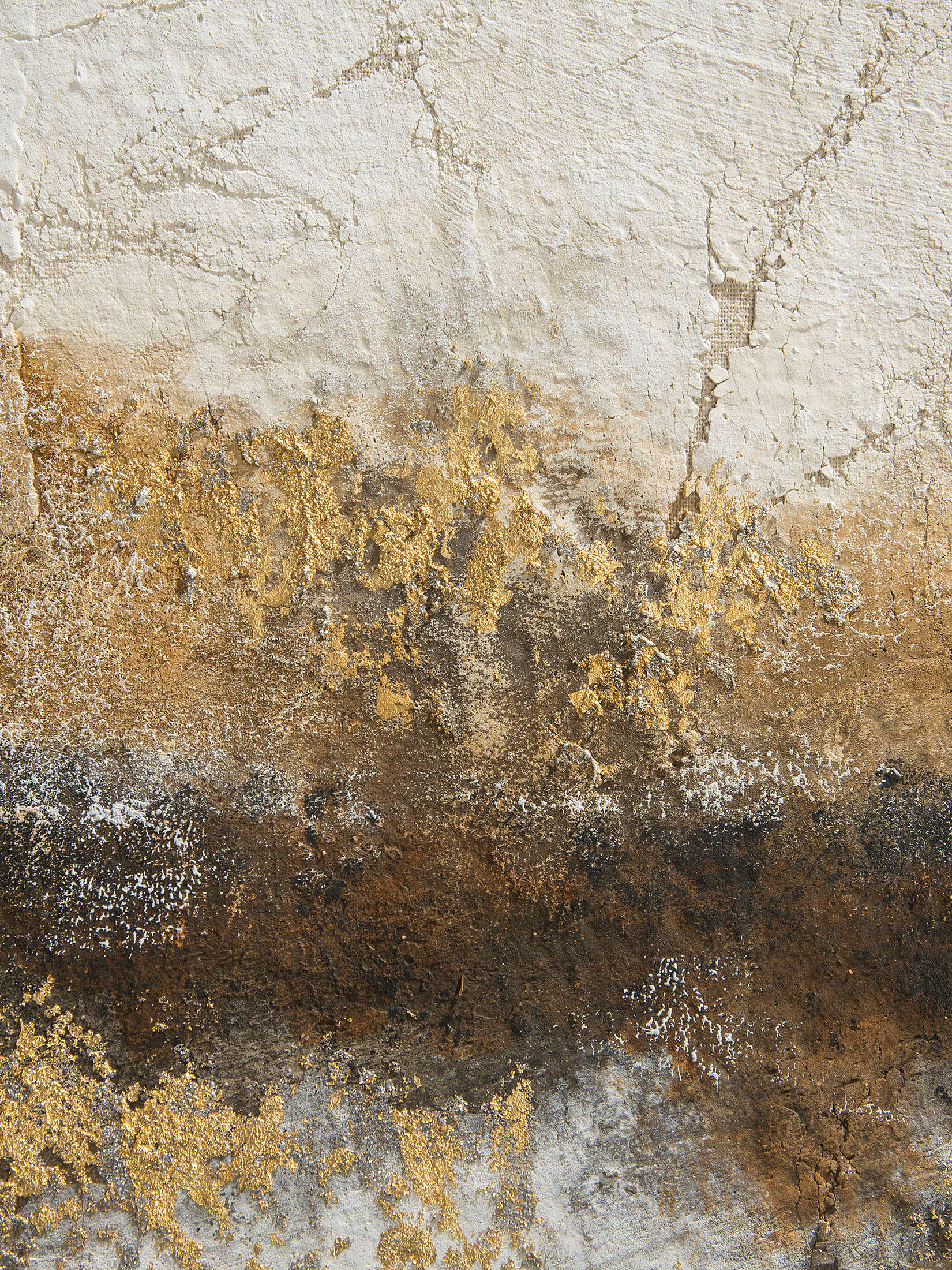 Graue Fantasie Leinwand-handgemalt, Graubeige