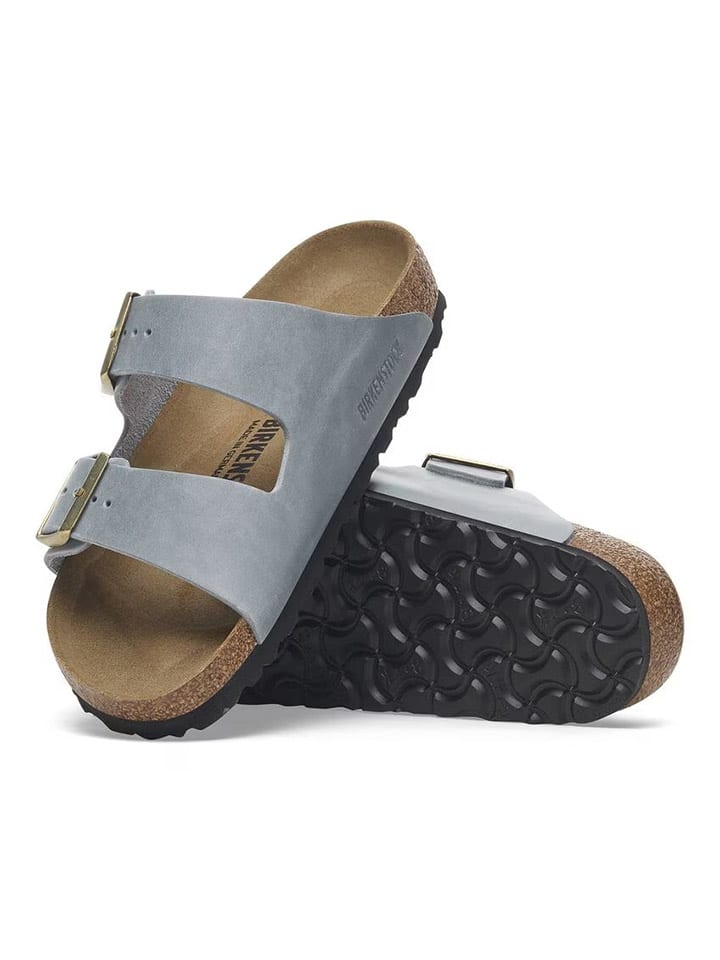 Birkenstock Leder-Pantoletten 