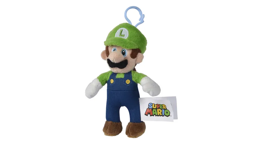 Super Mario - Luigi - Plüsch Schlüsselanhänger 15 cm