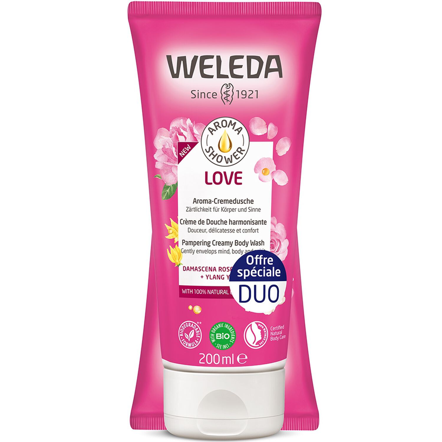 Weleda Love Lot Crème Douche 2 x 200 ml