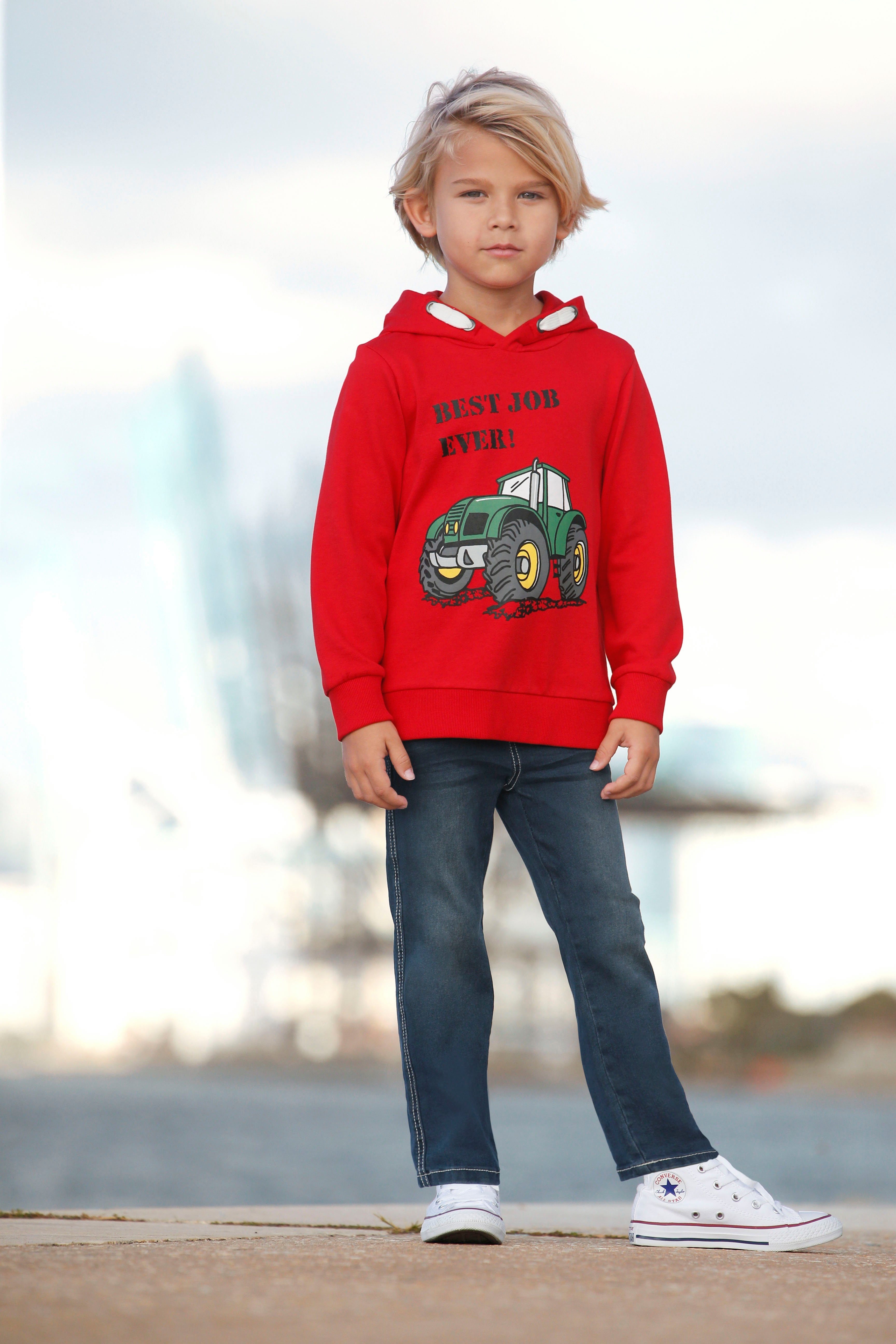 Arizona Schlupfjeans in bequemer Weite, für kleine Jungen