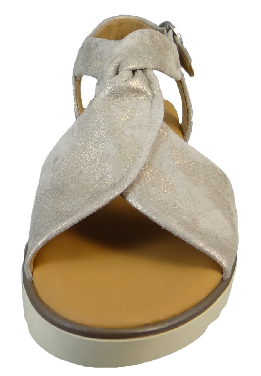 GABOR Keilsandalen beige