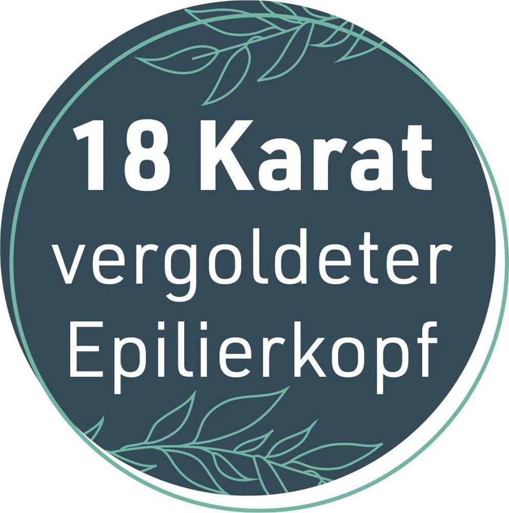 MediaShop Präzisionsepilierer Velform Epilwiz Deluxe, Aufsätze: 1 St., Akku wiederaufladbar