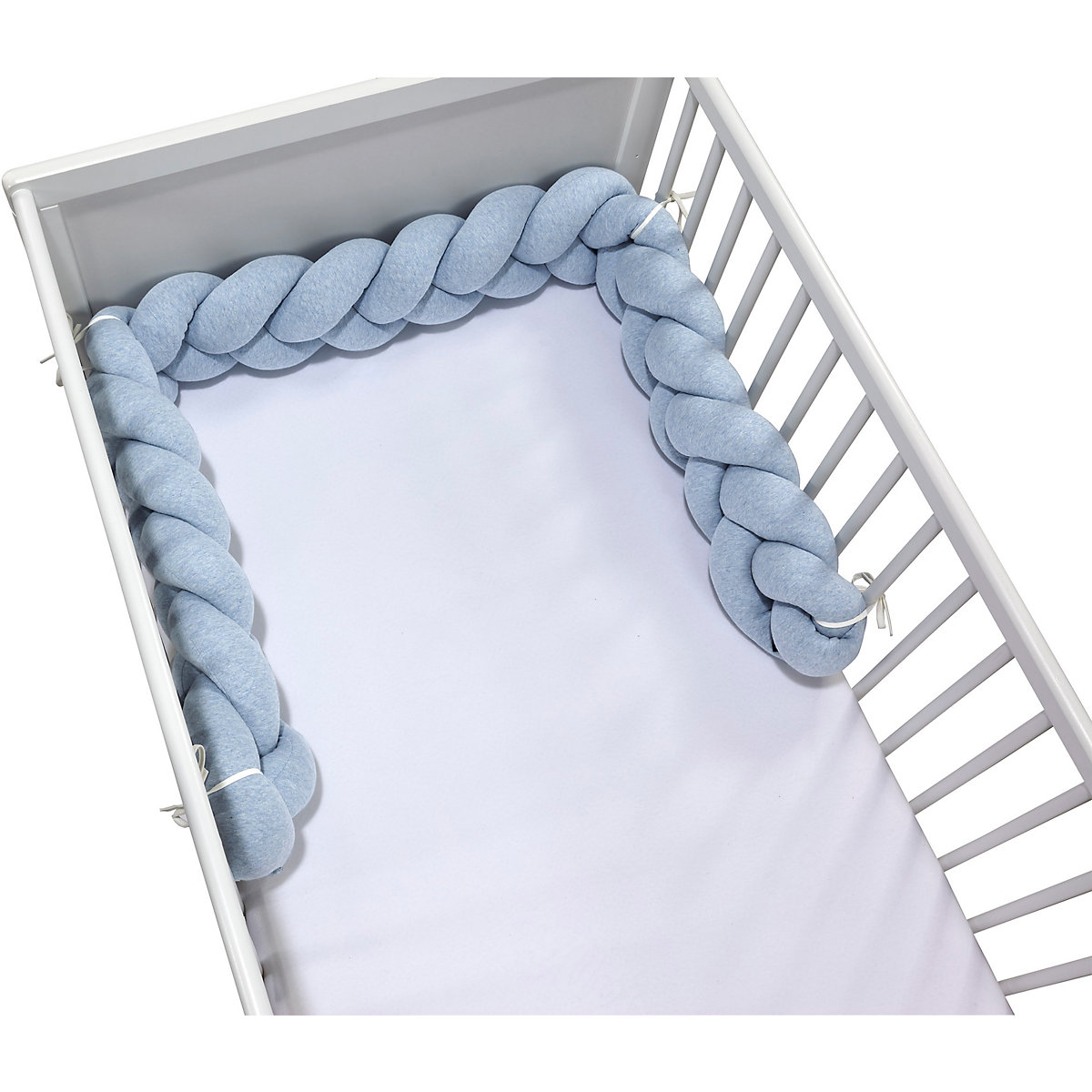Nestchenschlange geflochten Special Fabric Quilt aqua