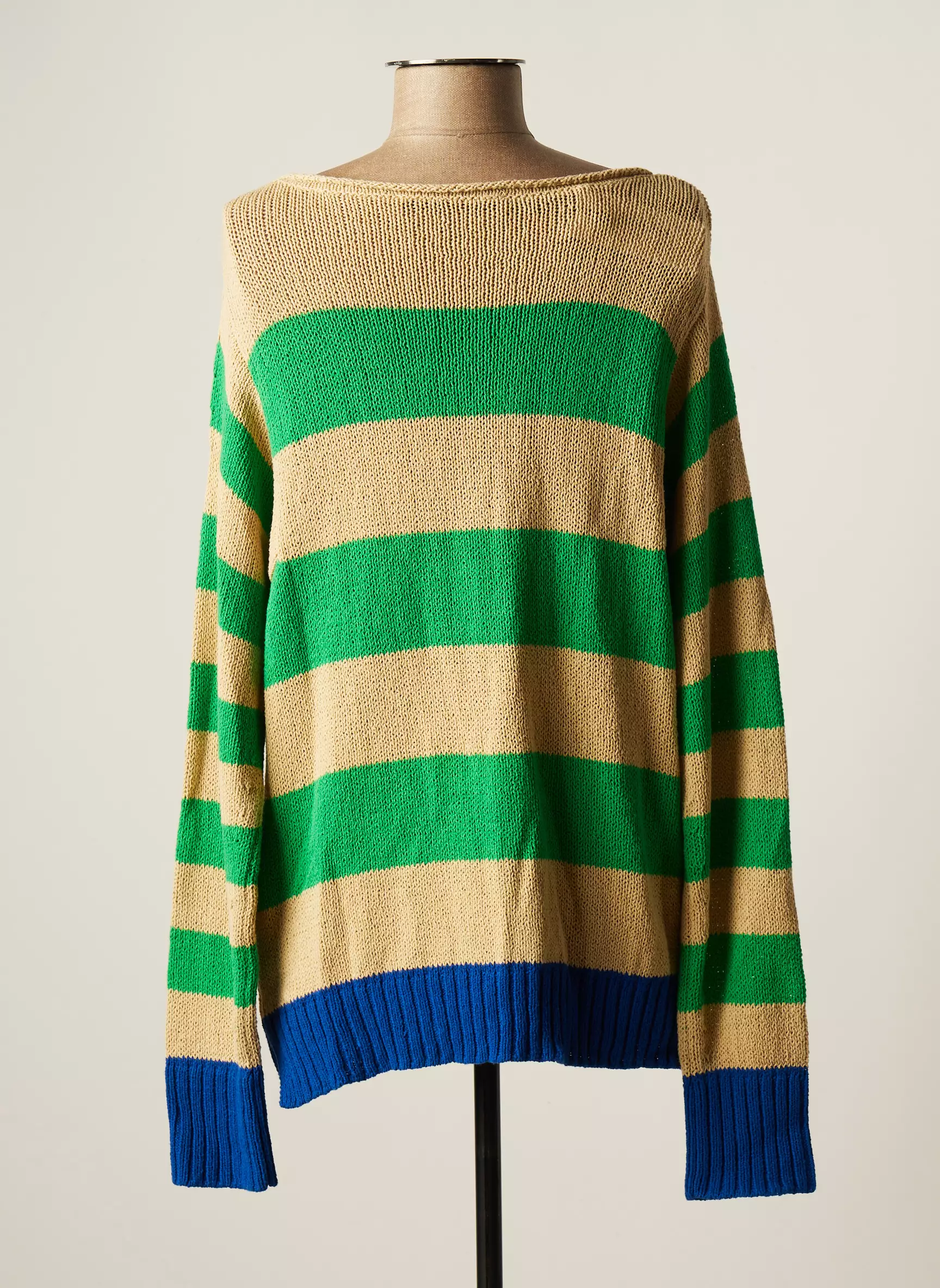 Oui Pulls Femme couleur vert