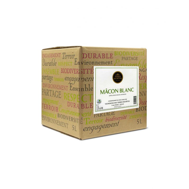 Vignerons Des Terres Secrètes Blanc 5 L