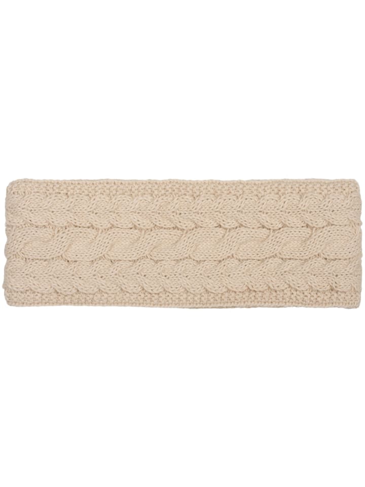 styleBREAKER Strick Stirnband in Beige günstig kaufen onesize
