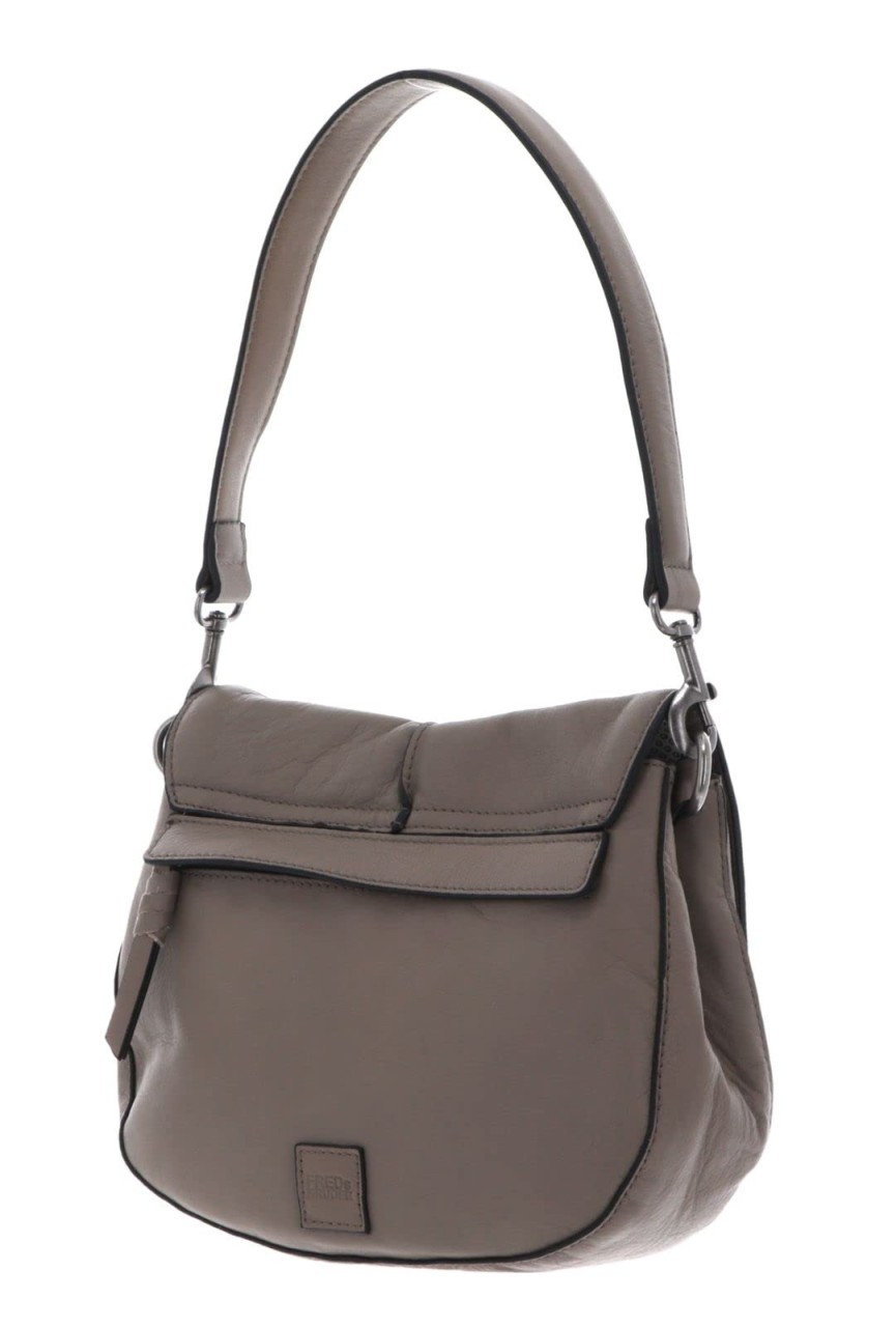 SEIDENFELT Handtaschen taupe FB Collection, ÜB-Handtasche